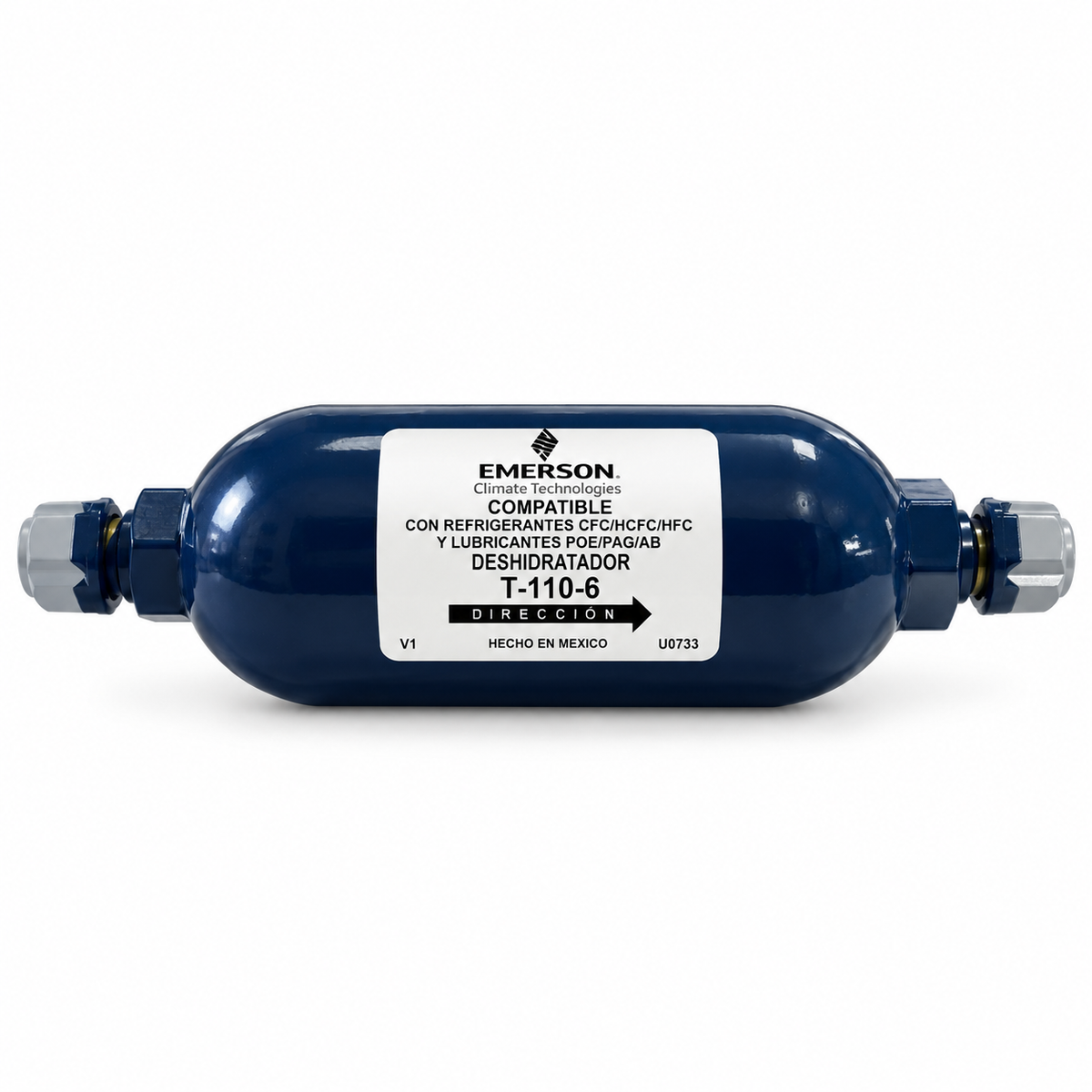 FILTRO LIQUIDO 1/4F T-110-6 EMERSON